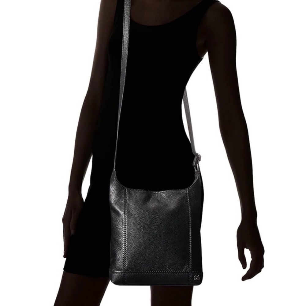 The Sak De Young Crossbody Bag-Black. Genuine Leather. - Picture 14 of 15